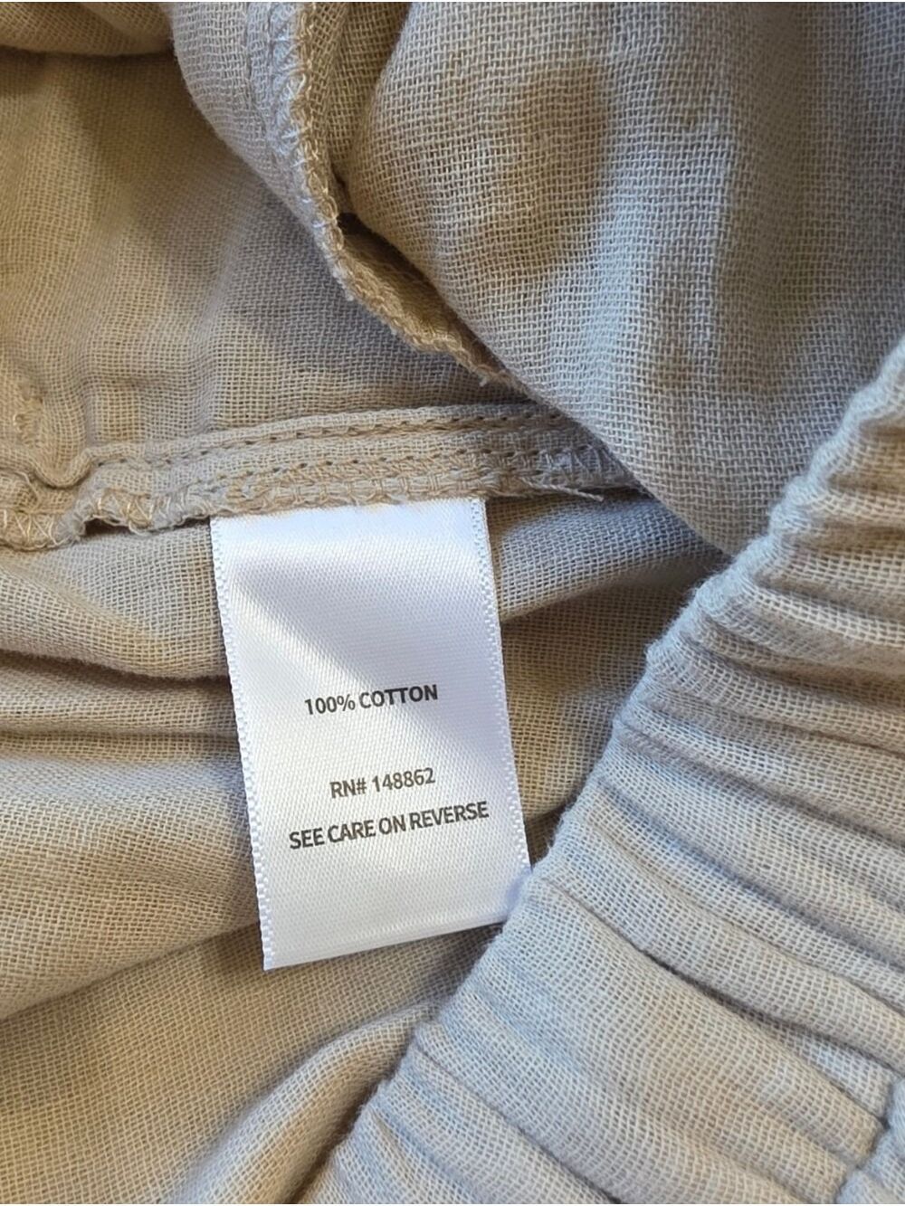 Torrid Belle Isle High Rise Cotton Beach Shorts Taupe Size 00 M/L 10 NWT - Picture 9 of 10